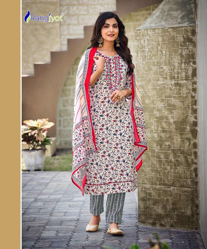 Anamika Vol 1 By Rangjyot Readymade Salwar Suits Catalog